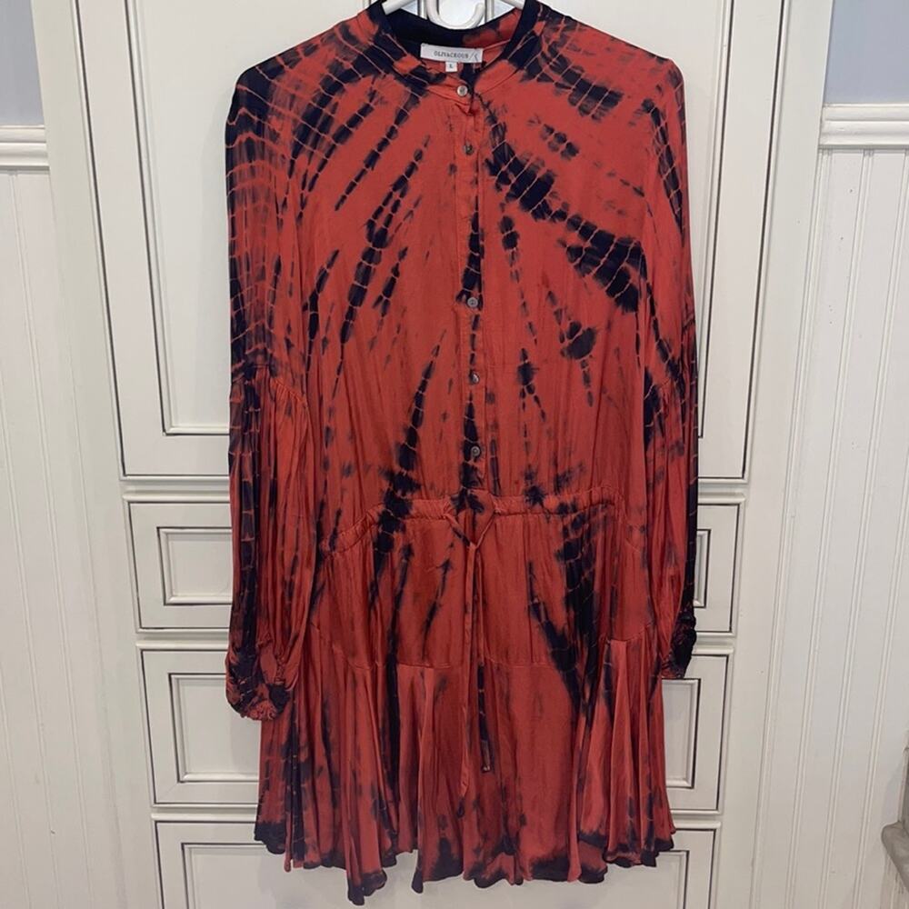 BNWT OLIVACEOUS tie dye mini